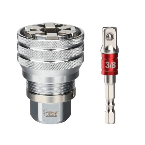 (2 Pcs) Conjunto de Socket Universal Para Taladro