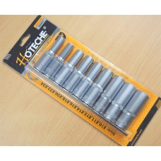 9pcs 1/2 "dados Profundo Tipo Dr. E,