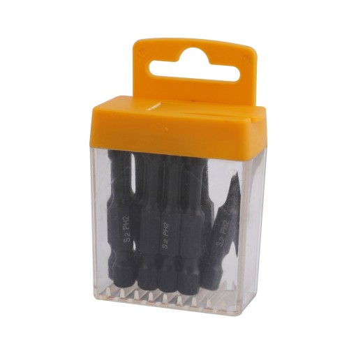 (15Pcs) Juego Puntas Estrella de Impacto PH2x2"