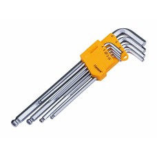 (9Pcs) Juego de Llaves Hexagonales Extralargas (Punta Bola)