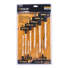 (9Pcs) Juego de Llaves Hexagonales con Mango en T