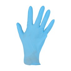 (100 Pcs) Guantes de Nitrilo Desechables L