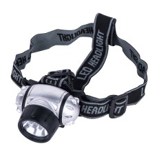 (7 Led) Linterna De Cabeza A Bateria 3xAAA