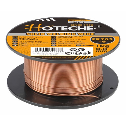 (1 Kg) Alambre Solido Con Gas ER70S-6 0.8mm