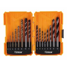 (3 Pcs) Juego De Brocas Avellanadora Para Madera y Metal