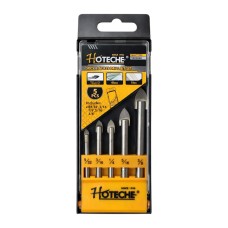 (5Pcs) Juego de Brocas para Baldosas y Vidrio