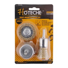 Juego de Cepillo de Alambre - 3pcs Juego de Cepillo de Alambre - 3pcs
