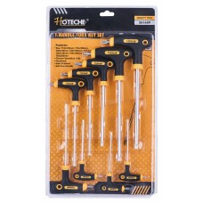 juego De Llaves Torx Con Mango En Forma De T, De 9 Piezas