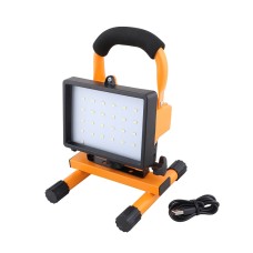 (10W) Linterna Recargable Con Panel Led